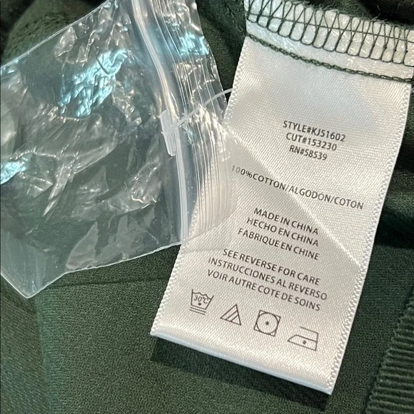 KUT from the Kloth Corduroy Utility Shirt Jacket Forest Green Shacket Small - Picture 6 of 6